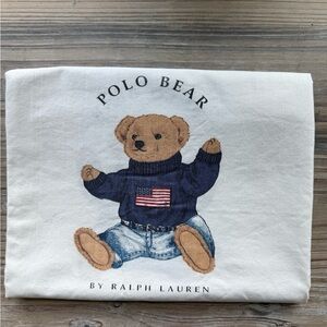 ❗️SOLD❗️Polo Bear By Ralph Lauren Pillow Case
